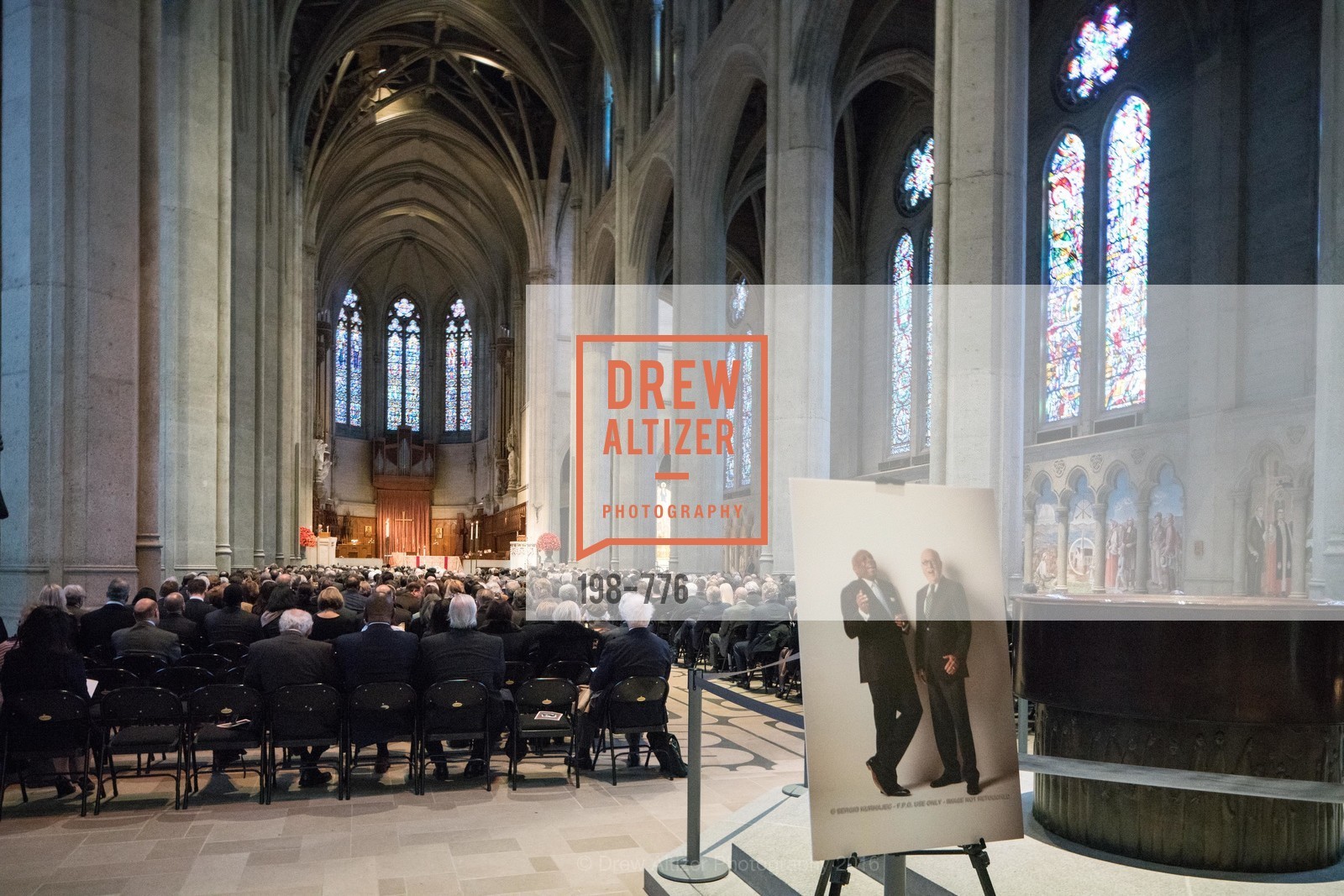 Atmosphere, Wilkes Bashford Funeral, Grace Cathedral. 1100 California St, January 29th, 2016