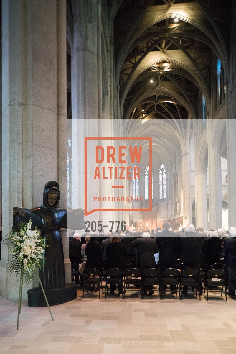 Atmosphere, Wilkes Bashford Funeral, Grace Cathedral. 1100 California St, January 29th, 2016,Drew Altizer, Drew Altizer Photography, full-service agency, private events, San Francisco photographer, photographer california