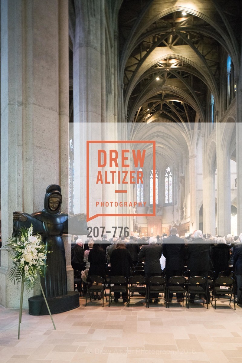 Atmosphere, Wilkes Bashford Funeral, Grace Cathedral. 1100 California St, January 29th, 2016,Drew Altizer, Drew Altizer Photography, full-service agency, private events, San Francisco photographer, photographer california