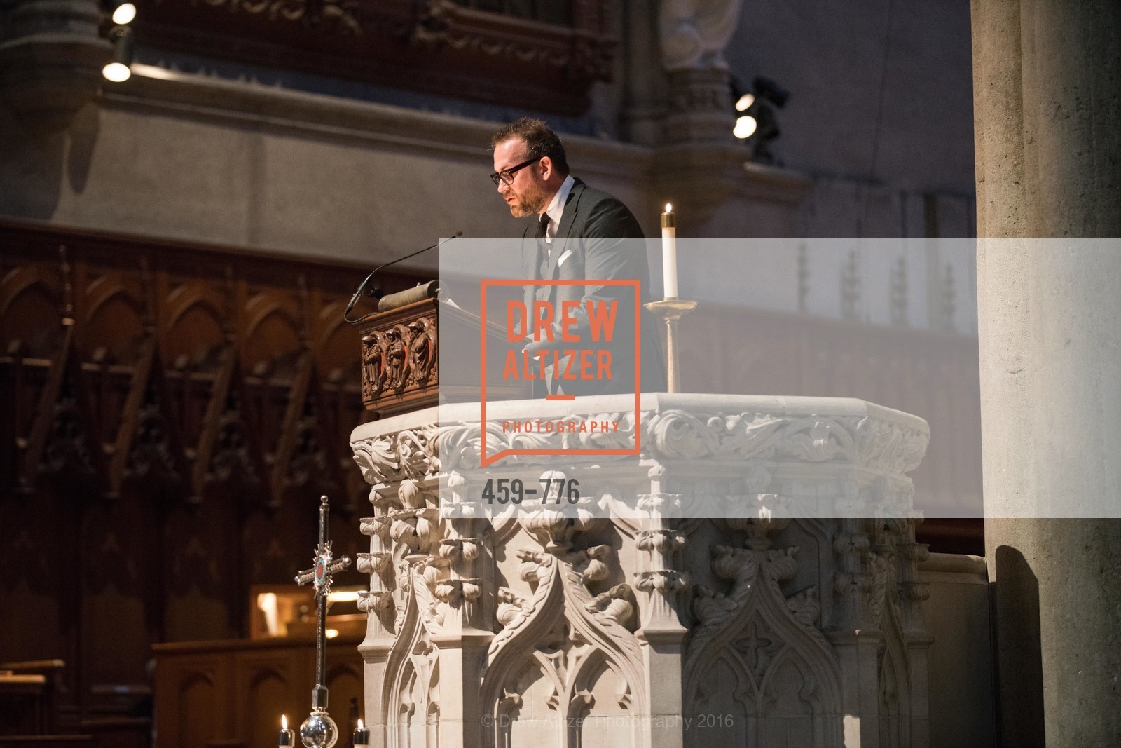 Tyler Mitchell, Wilkes Bashford Funeral, Grace Cathedral. 1100 California St, January 29th, 2016