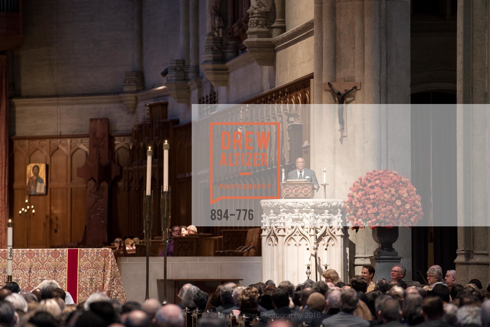 Willie Brown, Wilkes Bashford Funeral, Grace Cathedral. 1100 California St, January 29th, 2016,Drew Altizer, Drew Altizer Photography, full-service agency, private events, San Francisco photographer, photographer california
