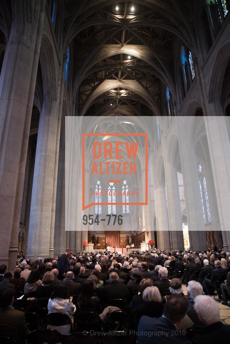 Atmosphere, Wilkes Bashford Funeral, Grace Cathedral. 1100 California St, January 29th, 2016,Drew Altizer, Drew Altizer Photography, full-service event agency, private events, San Francisco photographer, photographer California