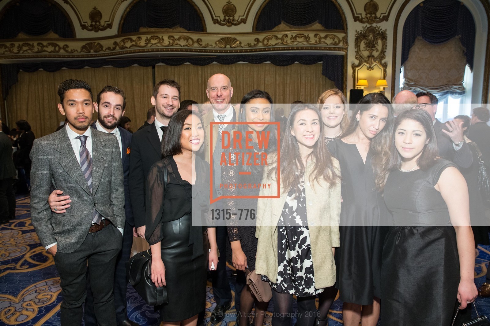 James Bastian, Taylor Gemetz, Giare Osborn, Christine Robbins, Barry Robbins, Wilkes Bashford Funeral, Grace Cathedral. 1100 California St, January 29th, 2016, Photo #1315-776 James Bastian, Taylor Gemetz, Giare Osborn, Christine Robbins, Barry Robbins, Photo #1315-776