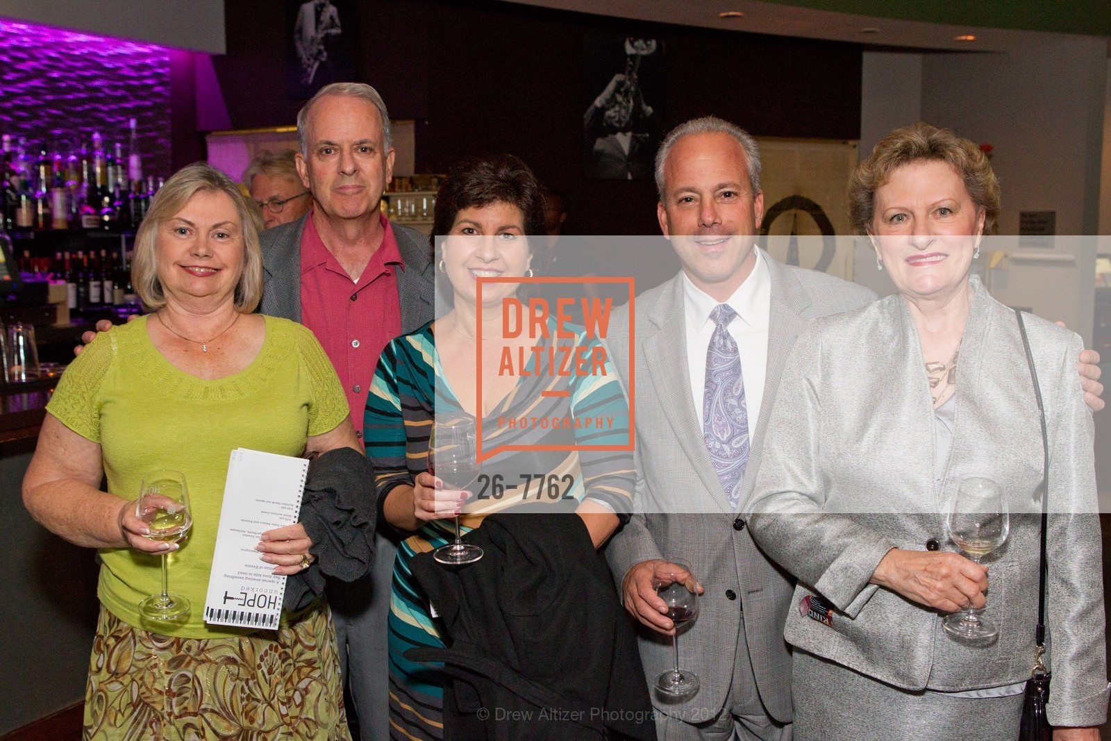 Carol Arritola, Don Arritola, Mark Chapman, Dolores Stoll, CCCYO Hope Uncorked, US, November 5th, 2012, Photo #26-7762 Carol Arritola, Don Arritola, Mark Chapman, Dolores Stoll, Photo #26-7762