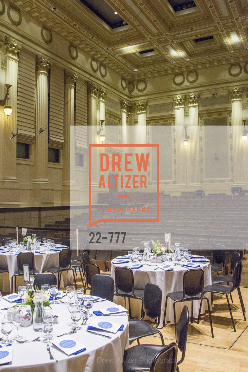 Atmosphere, The San Francisco Conservatory of Music Fanfare Luncheon, San Francisco Conservatory of Music. 50 Oak Street, January 29th, 2016,Drew Altizer, Drew Altizer Photography, full-service agency, private events, San Francisco photographer, photographer california