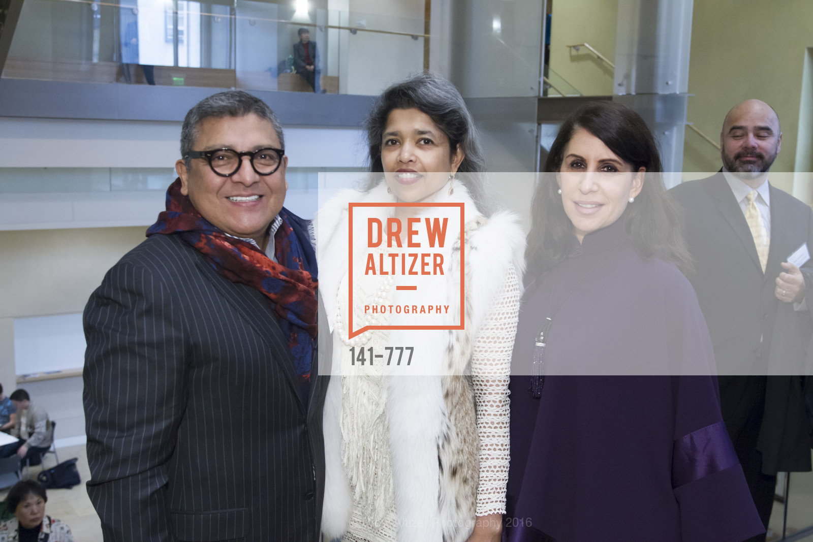 Riccardo Benavides, Deepa Pakianathan, Lisa Grotts, The San Francisco Conservatory of Music Fanfare Luncheon, San Francisco Conservatory of Music. 50 Oak Street, January 29th, 2016,Drew Altizer, Drew Altizer Photography, full-service agency, private events, San Francisco photographer, photographer california