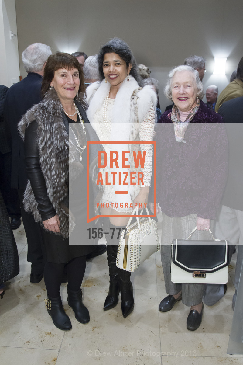 Debby Sagues, Deepa Pakianathan, Marianne Peterson, The San Francisco Conservatory of Music Fanfare Luncheon, San Francisco Conservatory of Music. 50 Oak Street, January 29th, 2016,Drew Altizer, Drew Altizer Photography, full-service event agency, private events, San Francisco photographer, photographer California