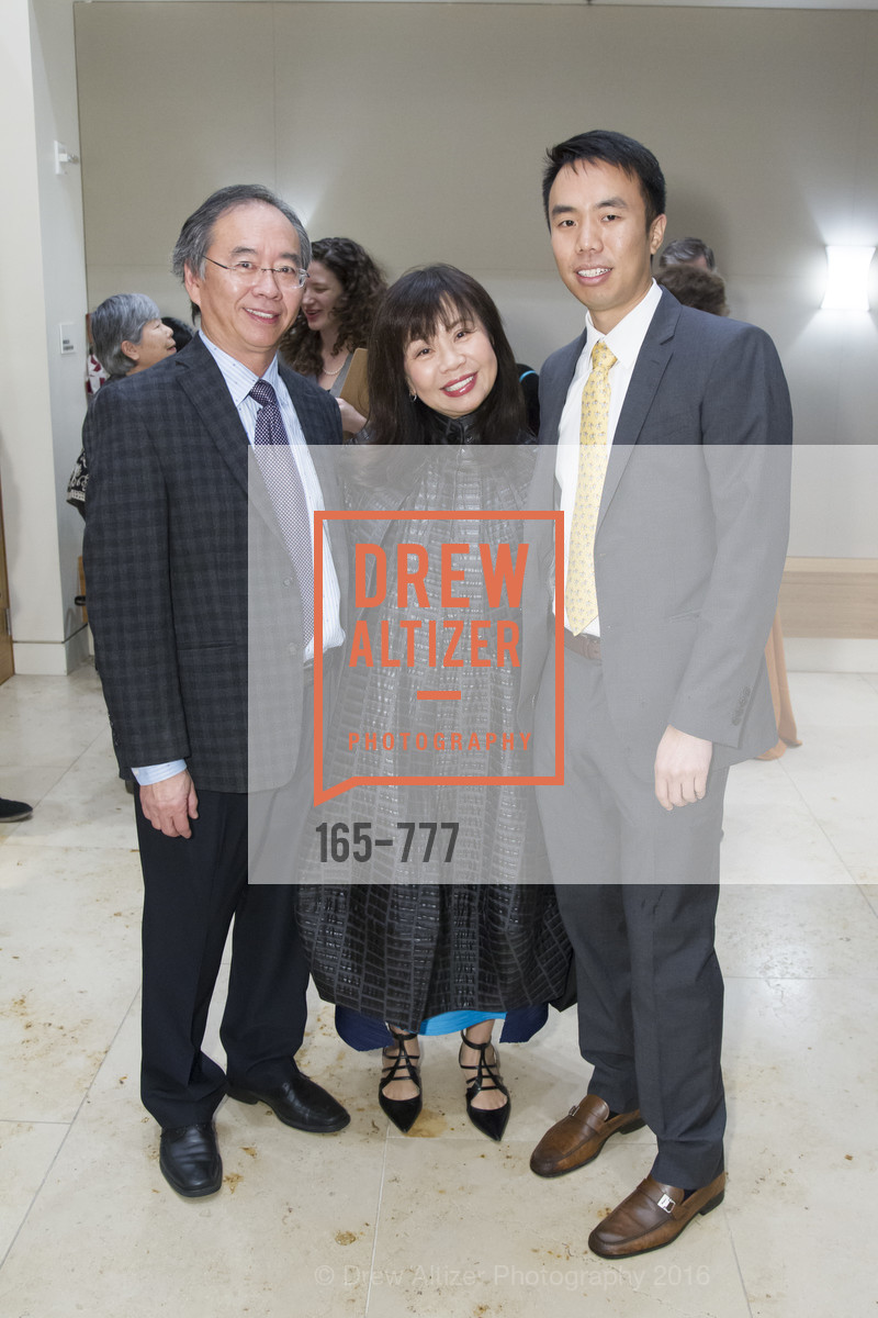 Chi-Foon Chan, Rebecca-Sen Chan, Andrew Chan, The San Francisco Conservatory of Music Fanfare Luncheon, San Francisco Conservatory of Music. 50 Oak Street, January 29th, 2016,Drew Altizer, Drew Altizer Photography, full-service agency, private events, San Francisco photographer, photographer california
