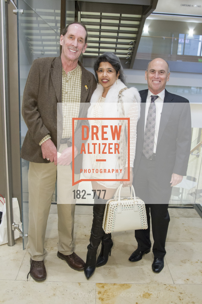 Robin Sutherland, Deepa Pakianathan, Gary Rust, The San Francisco Conservatory of Music Fanfare Luncheon, San Francisco Conservatory of Music. 50 Oak Street, January 29th, 2016,Drew Altizer, Drew Altizer Photography, full-service agency, private events, San Francisco photographer, photographer california