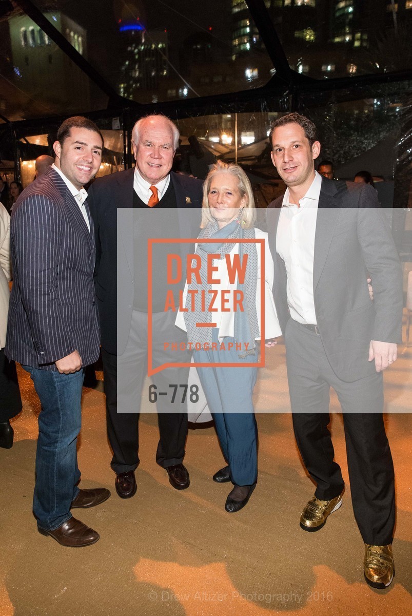 Jed York, Pat Gallagher, Mimi Haas, Daniel Lurie, The Bay Lights Grand Relighting Celebration, Epic Steakhouse. 369 The Embarcadero, January 29th, 2016,Drew Altizer, Drew Altizer Photography, full-service agency, private events, San Francisco photographer, photographer california