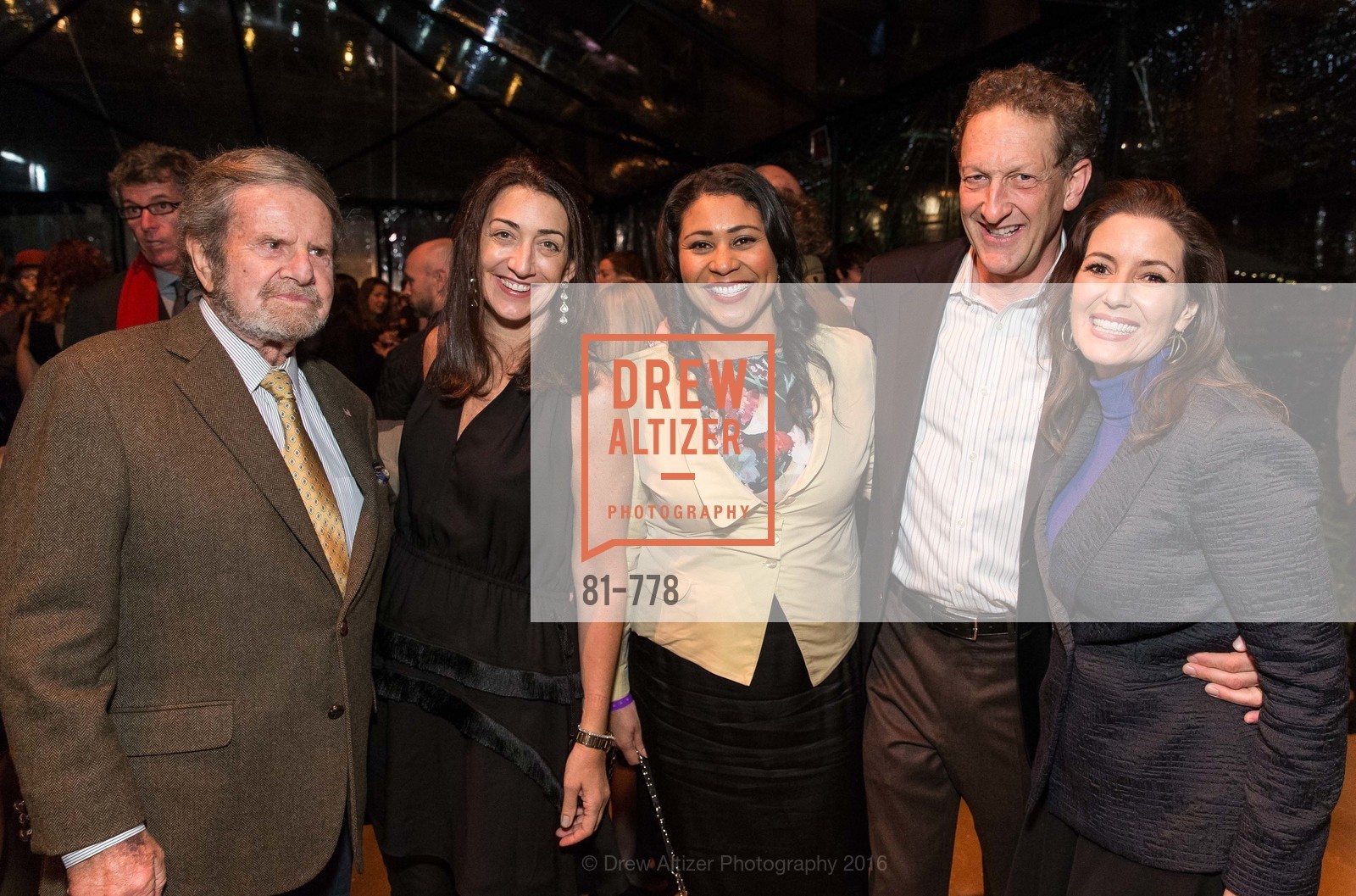 Tad Taube, Pam Baer, London Breed, Larry Baer, Libby Schaaf, The Bay Lights Grand Relighting Celebration, Epic Steakhouse. 369 The Embarcadero, January 29th, 2016,Drew Altizer, Drew Altizer Photography, full-service agency, private events, San Francisco photographer, photographer california