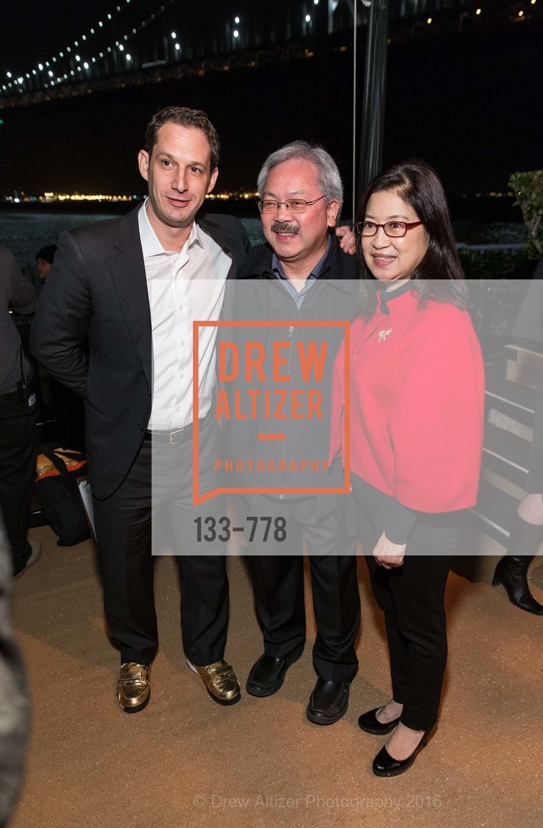 Daniel Lurie, Ed Lee, Anita Lee, The Bay Lights Grand Relighting Celebration, Epic Steakhouse. 369 The Embarcadero, January 29th, 2016,Drew Altizer, Drew Altizer Photography, full-service event agency, private events, San Francisco photographer, photographer California