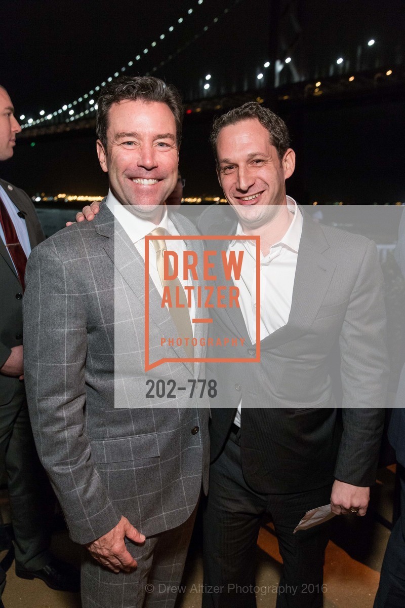 Keith Bruce, Daniel Lurie, The Bay Lights Grand Relighting Celebration, Epic Steakhouse. 369 The Embarcadero, January 29th, 2016,Drew Altizer, Drew Altizer Photography, full-service agency, private events, San Francisco photographer, photographer california