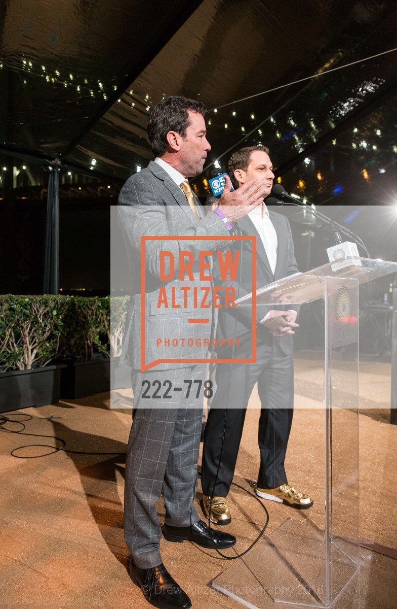 Keith Bruce, Daniel Lurie, The Bay Lights Grand Relighting Celebration, Epic Steakhouse. 369 The Embarcadero, January 29th, 2016,Drew Altizer, Drew Altizer Photography, full-service agency, private events, San Francisco photographer, photographer california