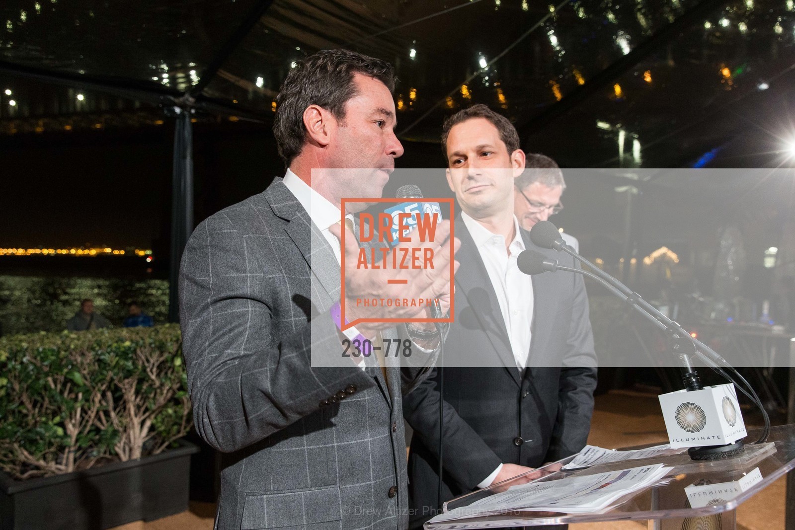 Keith Bruce, Daniel Lurie, The Bay Lights Grand Relighting Celebration, Epic Steakhouse. 369 The Embarcadero, January 29th, 2016,Drew Altizer, Drew Altizer Photography, full-service agency, private events, San Francisco photographer, photographer california