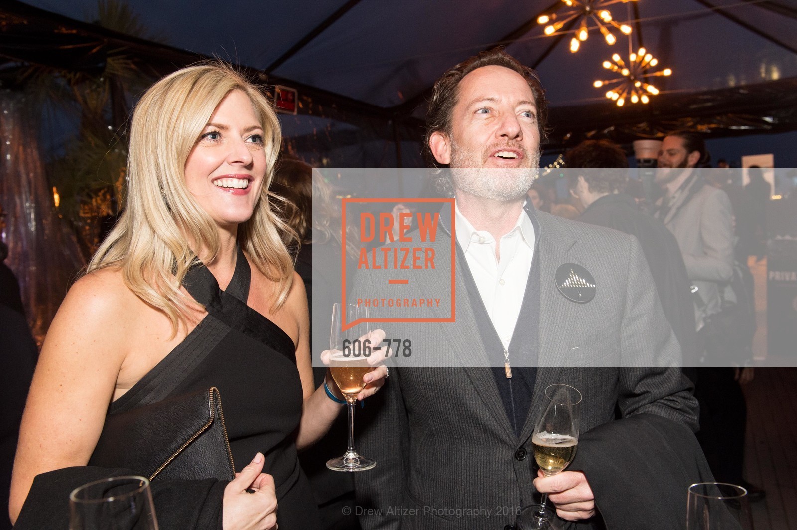 Laura Bradley Davis, Blair Winn, The Bay Lights Grand Relighting Celebration, Epic Steakhouse. 369 The Embarcadero, January 29th, 2016, Photo #606-778 Laura Bradley Davis, Blair Winn, Photo #606-778