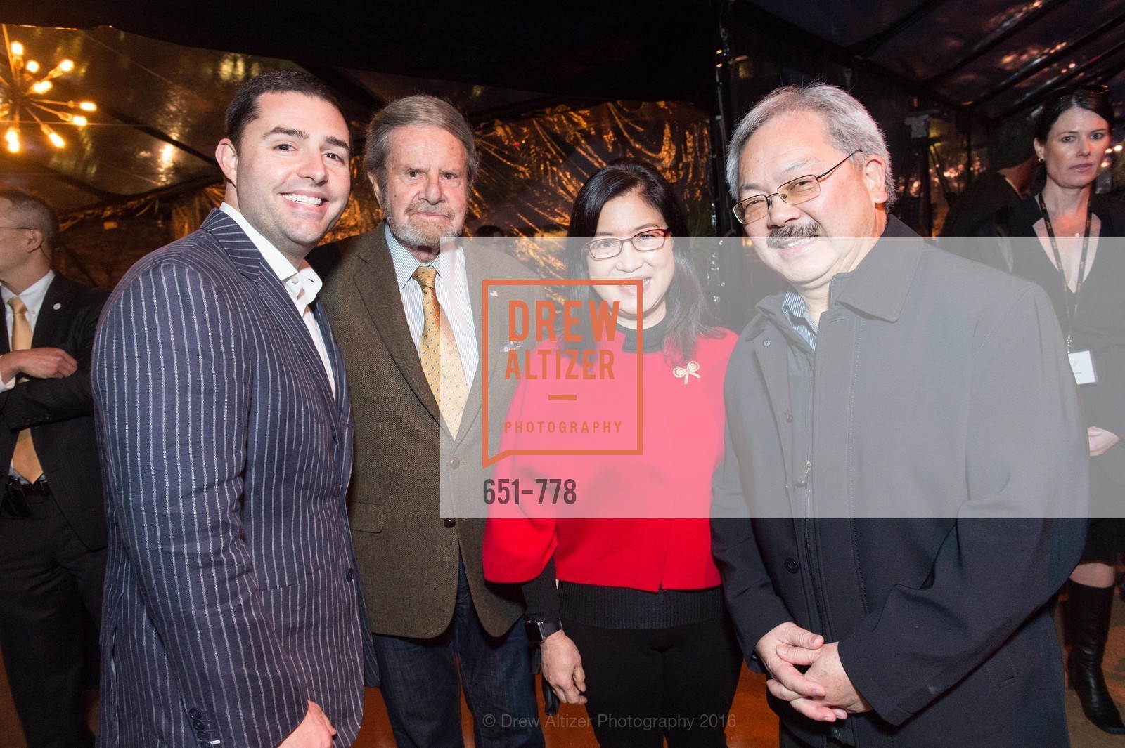 Jed York, Tad Taube, Anita Lee, Ed Lee, The Bay Lights Grand Relighting Celebration, Epic Steakhouse. 369 The Embarcadero, January 29th, 2016,Drew Altizer, Drew Altizer Photography, full-service agency, private events, San Francisco photographer, photographer california