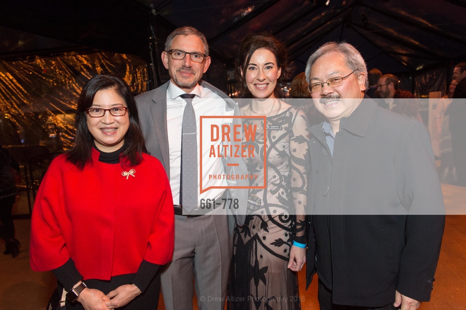 Anita Lee, Ben Davis, Vanessa Inn, Ed Lee, The Bay Lights Grand Relighting Celebration, Epic Steakhouse. 369 The Embarcadero, January 29th, 2016,Drew Altizer, Drew Altizer Photography, full-service agency, private events, San Francisco photographer, photographer california