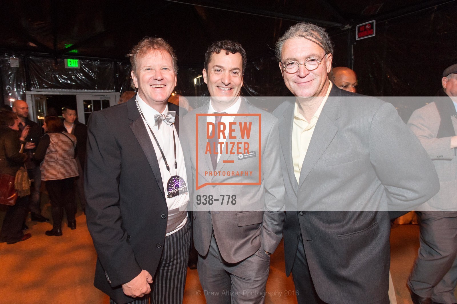 Dennis Bartels, Michael Gaines, Paul Dubois, The Bay Lights Grand Relighting Celebration, Epic Steakhouse. 369 The Embarcadero, January 29th, 2016,Drew Altizer, Drew Altizer Photography, full-service agency, private events, San Francisco photographer, photographer california