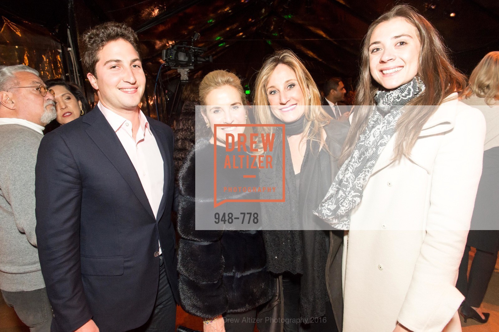 Jason Goldman, Lisa Goldman, Dianne Taube, Haley Akchurin, The Bay Lights Grand Relighting Celebration, Epic Steakhouse. 369 The Embarcadero, January 29th, 2016,Drew Altizer, Drew Altizer Photography, full-service agency, private events, San Francisco photographer, photographer california