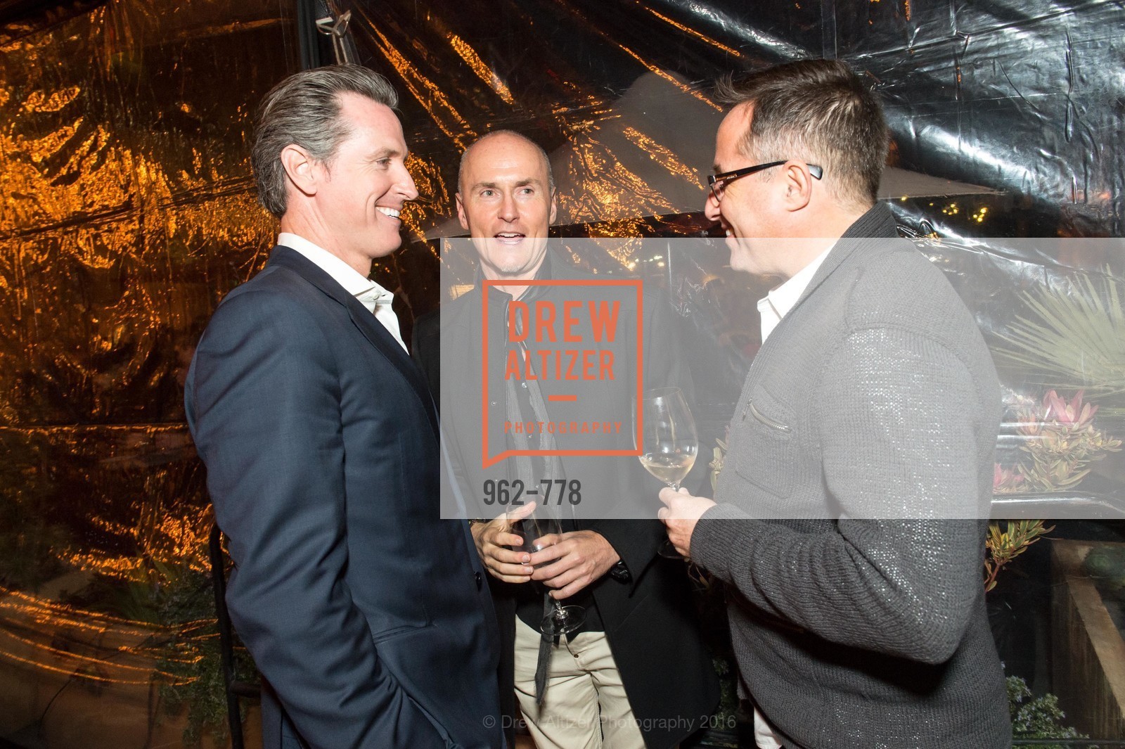 Gavin Newsom, Chip Conley, Oren Bronstein, The Bay Lights Grand Relighting Celebration, Epic Steakhouse. 369 The Embarcadero, January 29th, 2016