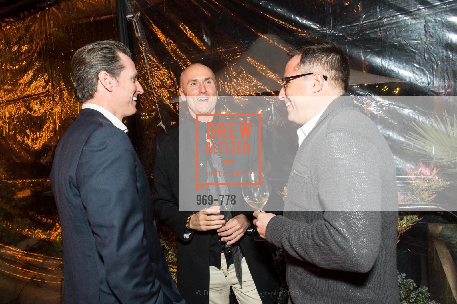 Gavin Newsom, Chip Conley, Oren Bronstein, The Bay Lights Grand Relighting Celebration, Epic Steakhouse. 369 The Embarcadero, January 29th, 2016,Drew Altizer, Drew Altizer Photography, full-service agency, private events, San Francisco photographer, photographer california