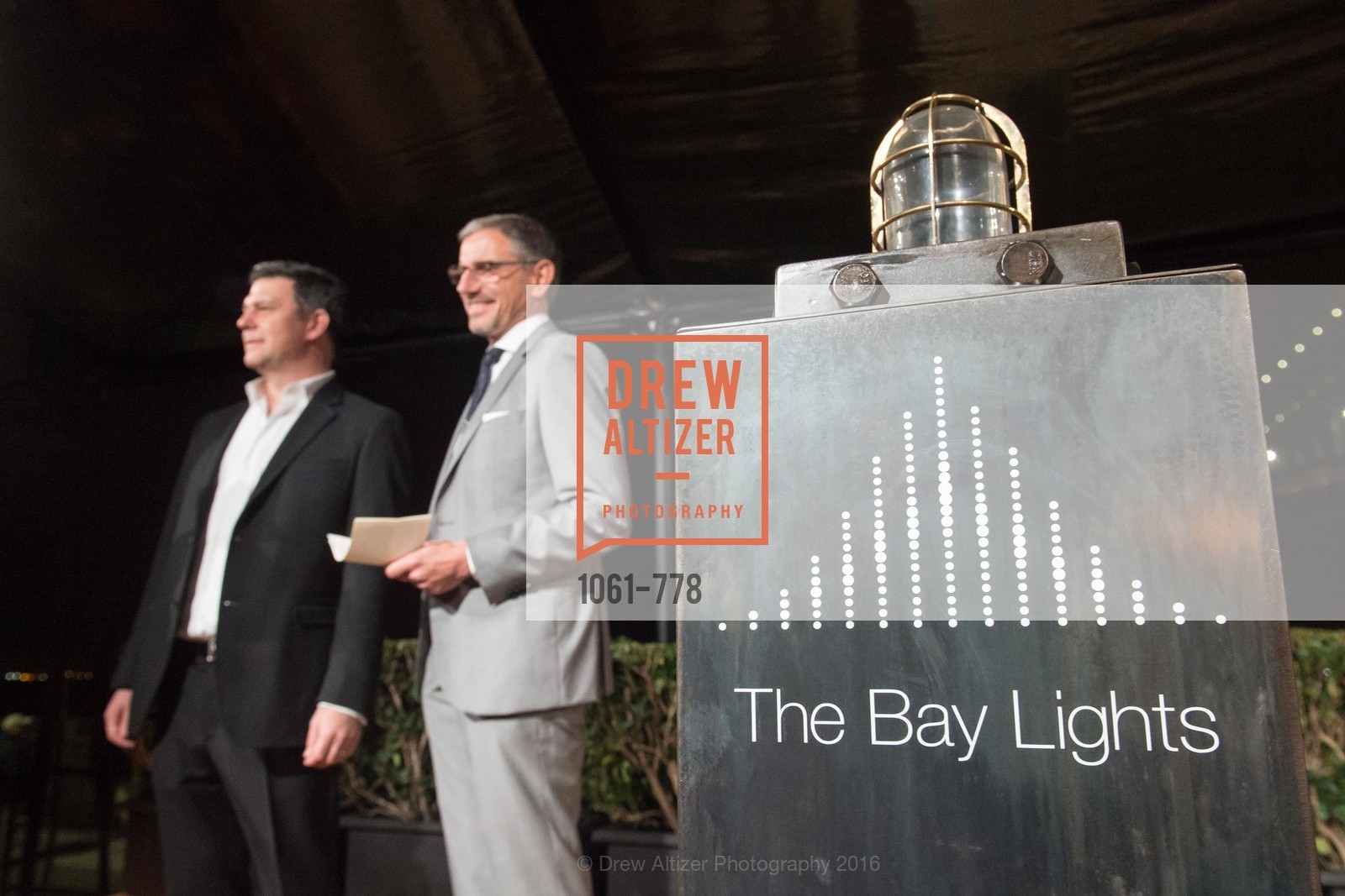 Leo Villareal, Ben Davis, The Bay Lights Grand Relighting Celebration, Epic Steakhouse. 369 The Embarcadero, January 29th, 2016,Drew Altizer, Drew Altizer Photography, full-service agency, private events, San Francisco photographer, photographer california