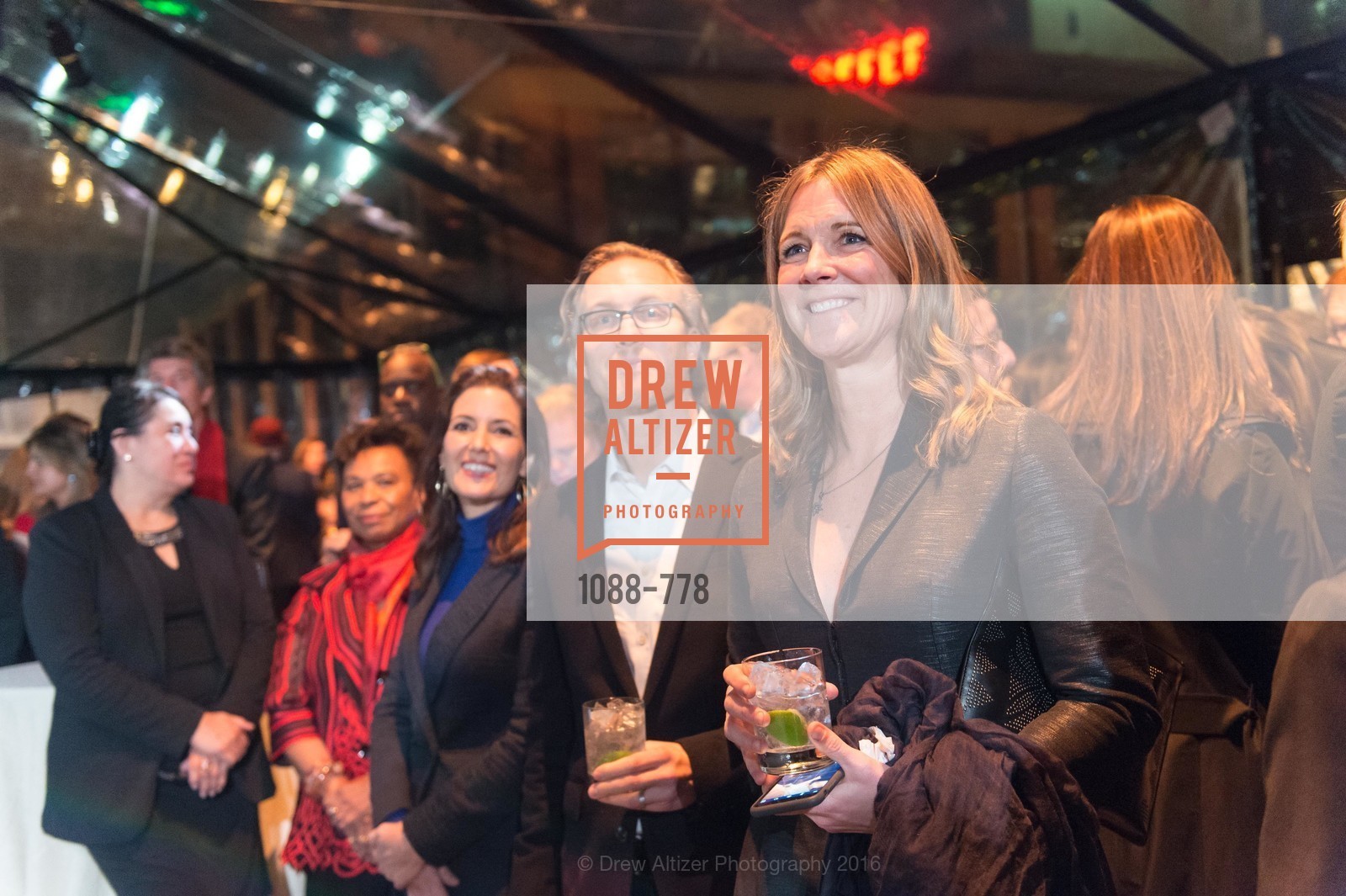 Ian Schmidt, Lisa Dolby Chadwick, The Bay Lights Grand Relighting Celebration, Epic Steakhouse. 369 The Embarcadero, January 29th, 2016,Drew Altizer, Drew Altizer Photography, full-service agency, private events, San Francisco photographer, photographer california