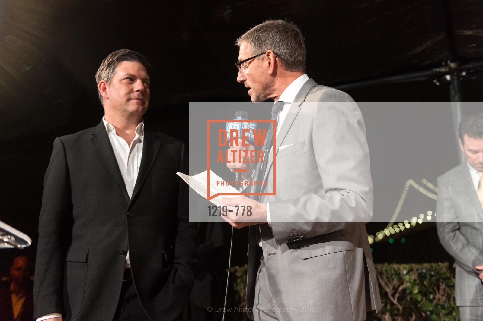 Leo Villareal, Ben Davis, The Bay Lights Grand Relighting Celebration, Epic Steakhouse. 369 The Embarcadero, January 29th, 2016,Drew Altizer, Drew Altizer Photography, full-service event agency, private events, San Francisco photographer, photographer California