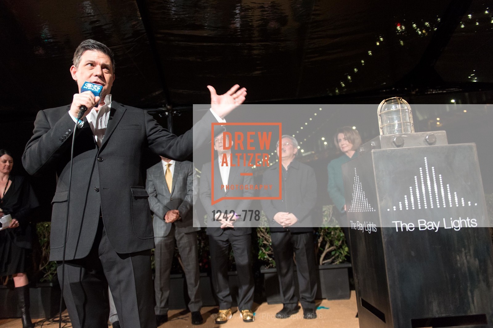 Leo Villareal, The Bay Lights Grand Relighting Celebration, Epic Steakhouse. 369 The Embarcadero, January 29th, 2016,Drew Altizer, Drew Altizer Photography, full-service agency, private events, San Francisco photographer, photographer california