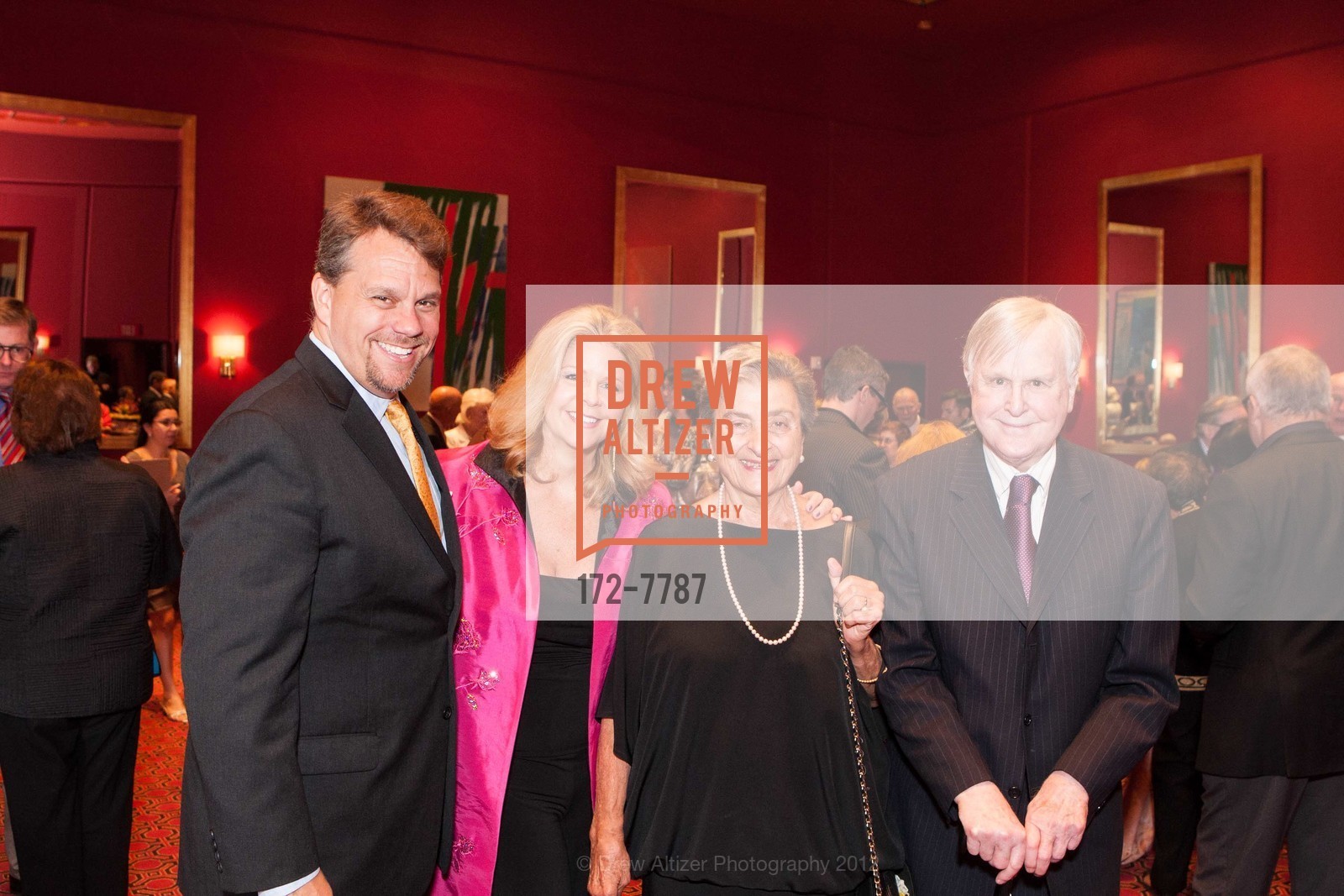 Clay Brakeley, Susan Graham, Shamira Baroody, Edward Noble, MEROLA Distinguished Alumni Award Ceremony for Susan Graham, US, July 14th, 2012, Photo #172-7787 Clay Brakeley, Susan Graham, Shamira Baroody, Edward Noble, Photo #172-7787