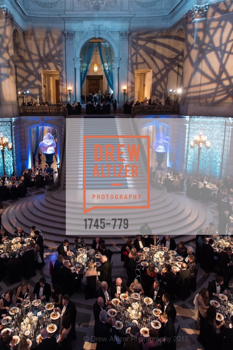 Atmosphere, San Francisco Ballet 2015 Opening Night Gala, San Francisco City Hall. 1 Dr Carlton B Goodlett Pl, January 22nd, 2015,Drew Altizer, Drew Altizer Photography, full-service agency, private events, San Francisco photographer, photographer california