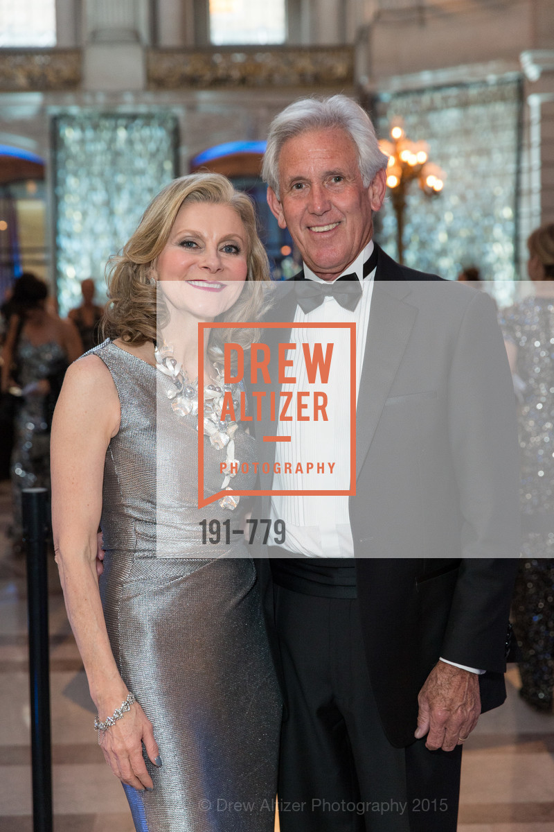 Patti Rock, John Fetzer, San Francisco Ballet 2015 Opening Night Gala, San Francisco City Hall. 1 Dr Carlton B Goodlett Pl, January 22nd, 2015, Photo #191-779 Patti Rock, John Fetzer, Photo #191-779