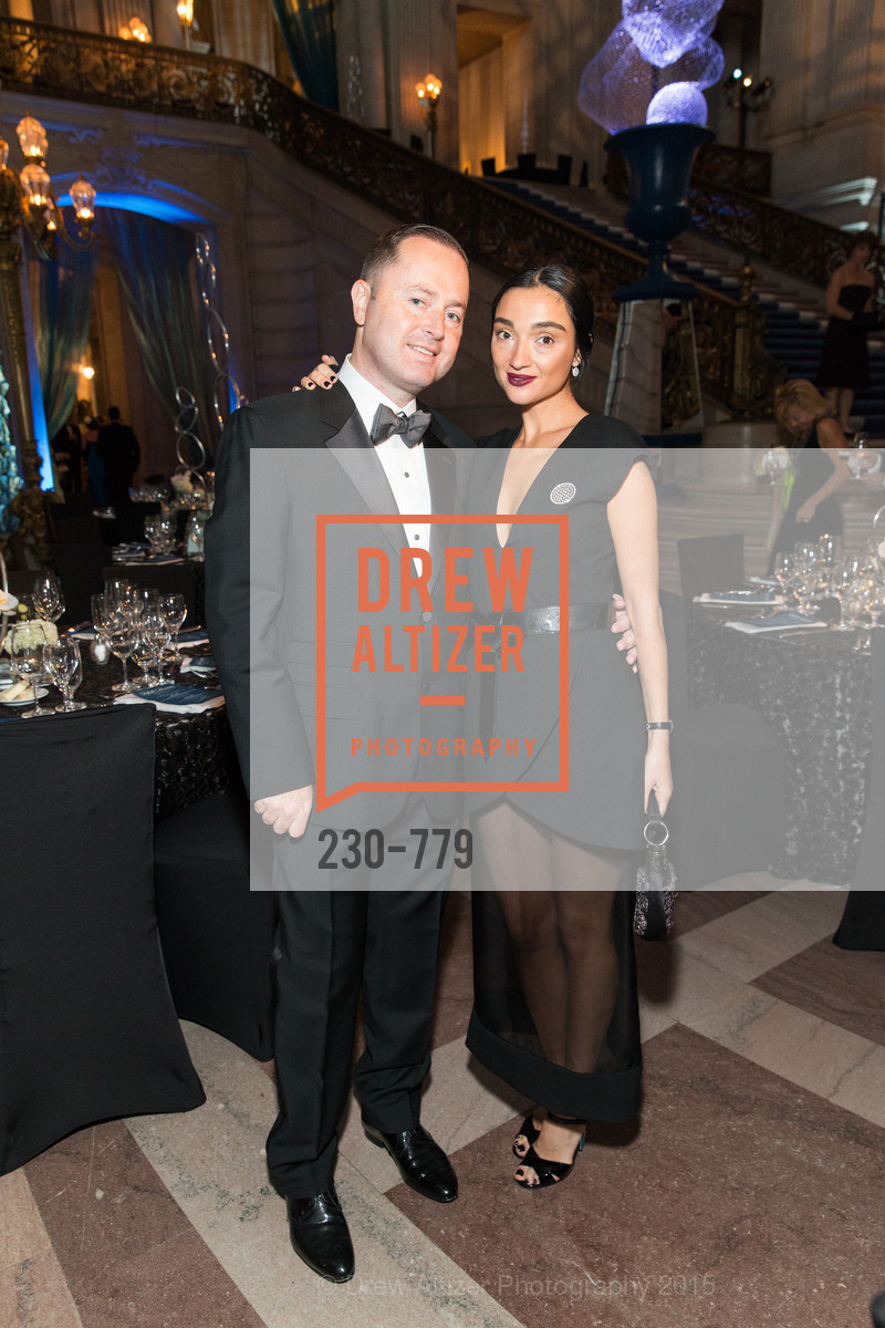Edward Dubrovsky, Olga Dubrovsky, San Francisco Ballet 2015 Opening Night Gala, San Francisco City Hall. 1 Dr Carlton B Goodlett Pl, January 22nd, 2015, Photo #230-779 Edward Dubrovsky, Olga Dubrovsky, Photo #230-779