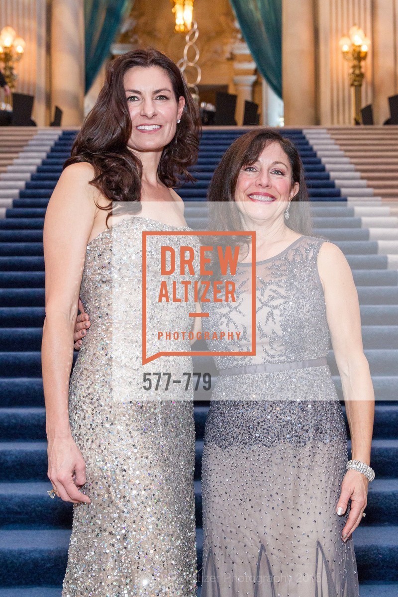 Rebecca Cooper, Donna Bachle, San Francisco Ballet 2015 Opening Night Gala, San Francisco City Hall. 1 Dr Carlton B Goodlett Pl, January 22nd, 2015, Photo #577-779 Rebecca Cooper, Donna Bachle, Photo #577-779