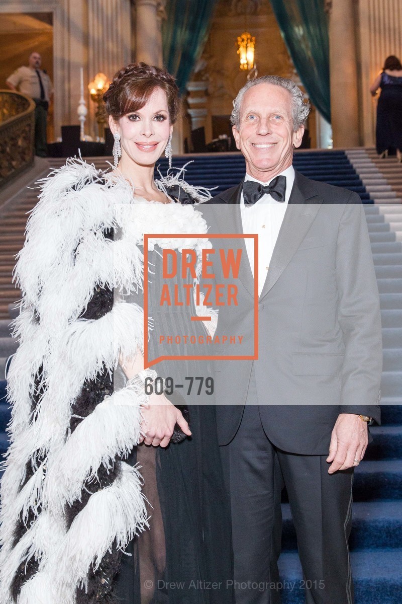 Stephanie Ejabat, Jim Marver, San Francisco Ballet 2015 Opening Night Gala, San Francisco City Hall. 1 Dr Carlton B Goodlett Pl, January 22nd, 2015, Photo #609-779 Stephanie Ejabat, Jim Marver, Photo #609-779