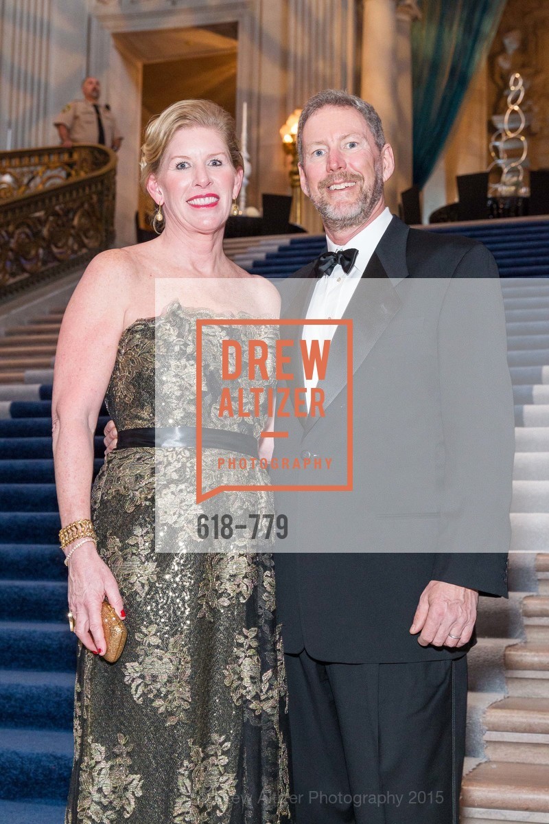 Jennifer Brandenburg, Bill Brandenburg, San Francisco Ballet 2015 Opening Night Gala, San Francisco City Hall. 1 Dr Carlton B Goodlett Pl, January 22nd, 2015,Drew Altizer, Drew Altizer Photography, full-service agency, private events, San Francisco photographer, photographer california