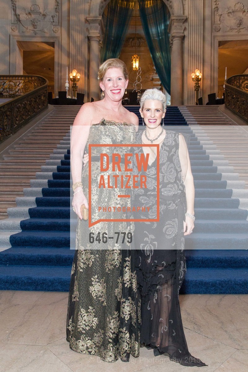 Jennifer Brandenburg, Marie Hurabiell, San Francisco Ballet 2015 Opening Night Gala, San Francisco City Hall. 1 Dr Carlton B Goodlett Pl, January 22nd, 2015, Photo #646-779 Jennifer Brandenburg, Marie Hurabiell, Photo #646-779