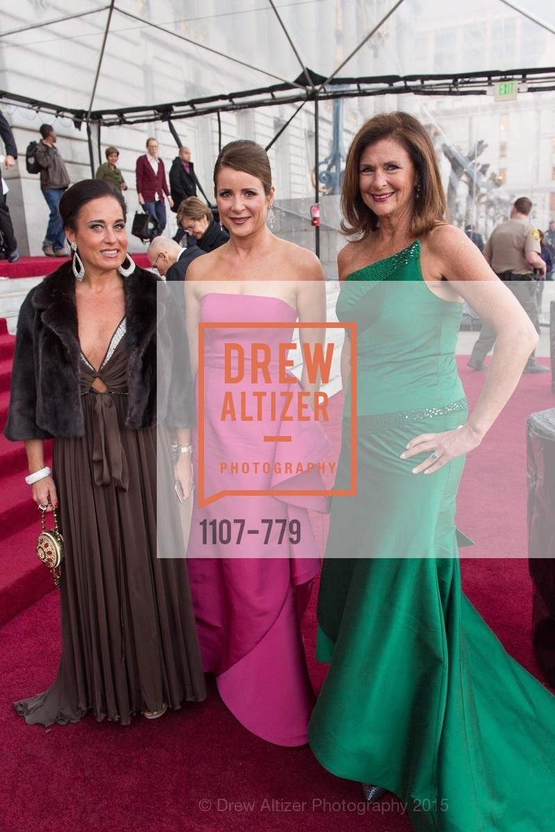 Natalia Urrutia, Michelle Ritchie, Linda Zider, San Francisco Ballet 2015 Opening Night Gala, San Francisco City Hall. 1 Dr Carlton B Goodlett Pl, January 22nd, 2015,Drew Altizer, Drew Altizer Photography, full-service agency, private events, San Francisco photographer, photographer california