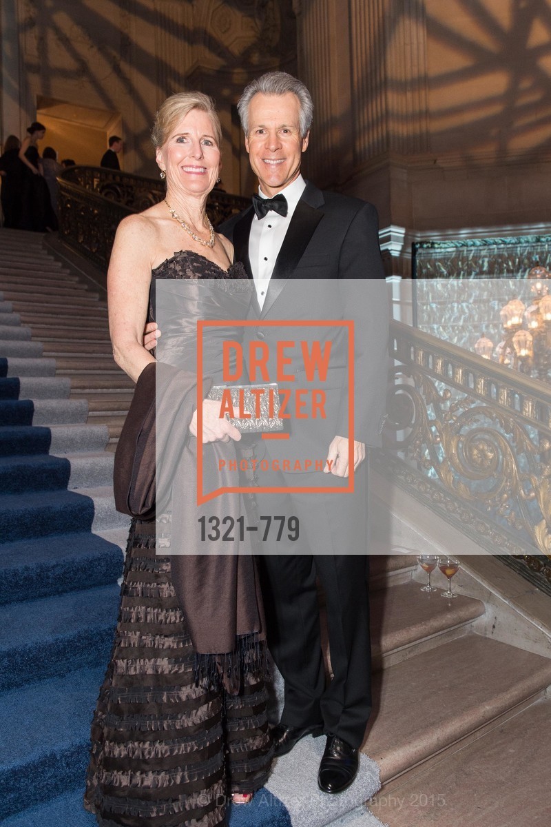 Kim LeMieux, Tom LeMieux, San Francisco Ballet 2015 Opening Night Gala, San Francisco City Hall. 1 Dr Carlton B Goodlett Pl, January 22nd, 2015, Photo #1321-779 Kim LeMieux, Tom LeMieux, Photo #1321-779