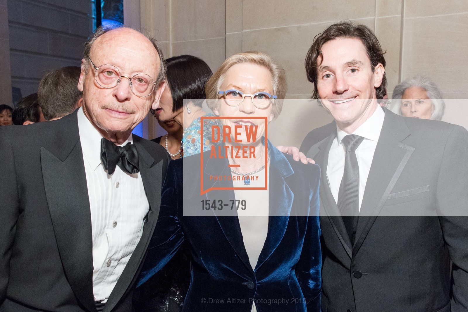 Bernard Osher, Barbro Osher, David Agger, San Francisco Ballet 2015 Opening Night Gala, San Francisco City Hall. 1 Dr Carlton B Goodlett Pl, January 22nd, 2015,Drew Altizer, Drew Altizer Photography, full-service agency, private events, San Francisco photographer, photographer california