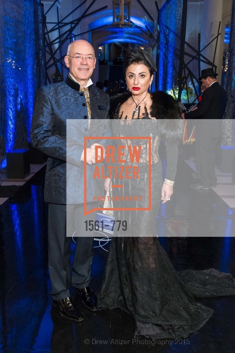 Alain Azan, Esmeralda Azan, San Francisco Ballet 2015 Opening Night Gala, San Francisco City Hall. 1 Dr Carlton B Goodlett Pl, January 22nd, 2015,Drew Altizer, Drew Altizer Photography, full-service agency, private events, San Francisco photographer, photographer california