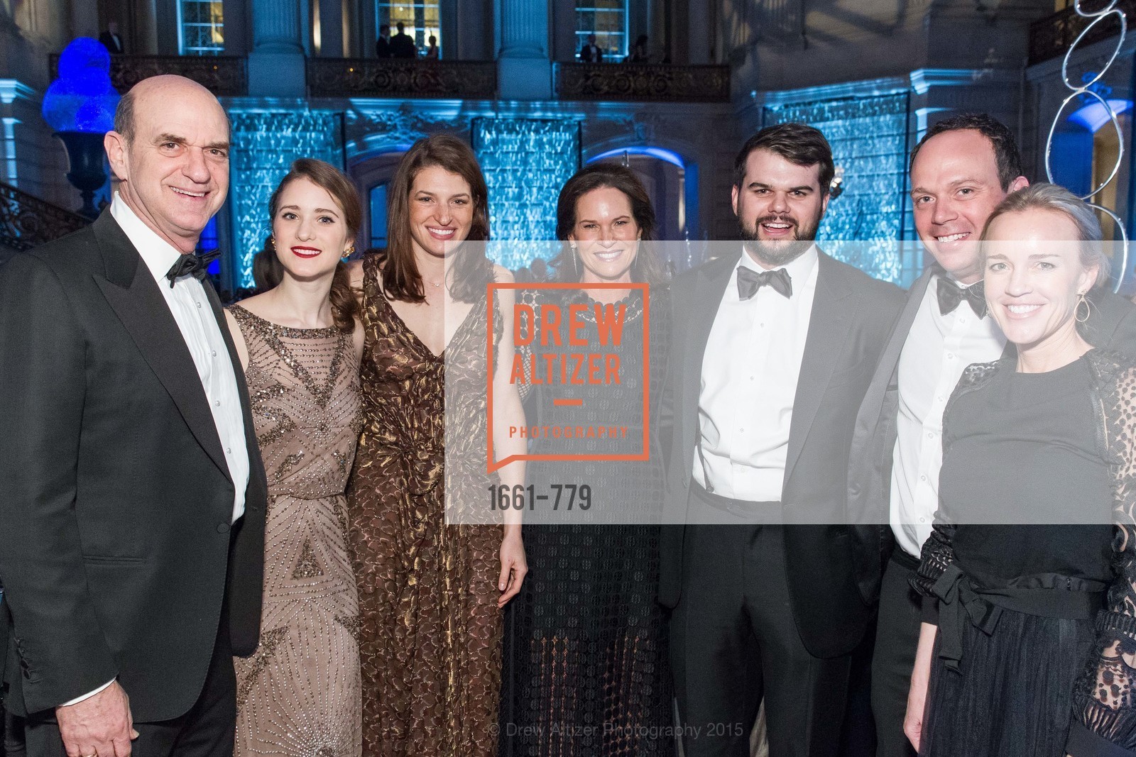 Bob Fisher, Raphaela Lipinsky, Lexie George, Randi Fisher, John Christiansen, Alex Fisher, Heidi Castelein, San Francisco Ballet 2015 Opening Night Gala, San Francisco City Hall. 1 Dr Carlton B Goodlett Pl, January 22nd, 2015,Drew Altizer, Drew Altizer Photography, full-service agency, private events, San Francisco photographer, photographer california