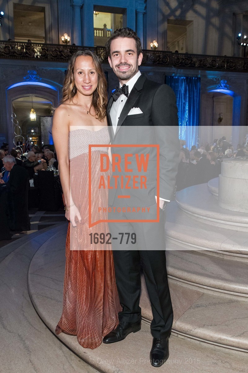 Naomi Gleit, Blake Ross, San Francisco Ballet 2015 Opening Night Gala, San Francisco City Hall. 1 Dr Carlton B Goodlett Pl, January 22nd, 2015, Photo #1692-779 Naomi Gleit, Blake Ross, Photo #1692-779