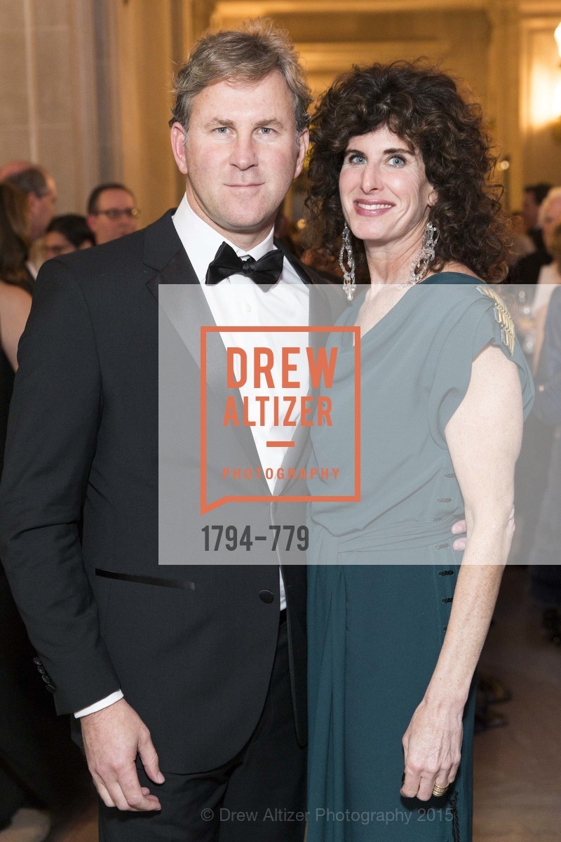 Ronnie Monatlik, Jody Thelander, San Francisco Ballet 2015 Opening Night Gala, San Francisco City Hall. 1 Dr Carlton B Goodlett Pl, January 22nd, 2015, Photo #1794-779 Ronnie Monatlik, Jody Thelander, Photo #1794-779