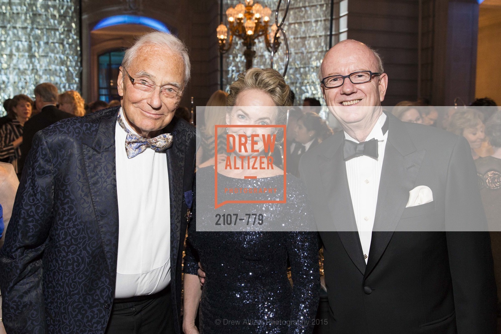 Tom Perkins, Shelby Strudwick, Tom Horn, San Francisco Ballet 2015 Opening Night Gala, San Francisco City Hall. 1 Dr Carlton B Goodlett Pl, January 22nd, 2015,Drew Altizer, Drew Altizer Photography, full-service agency, private events, San Francisco photographer, photographer california