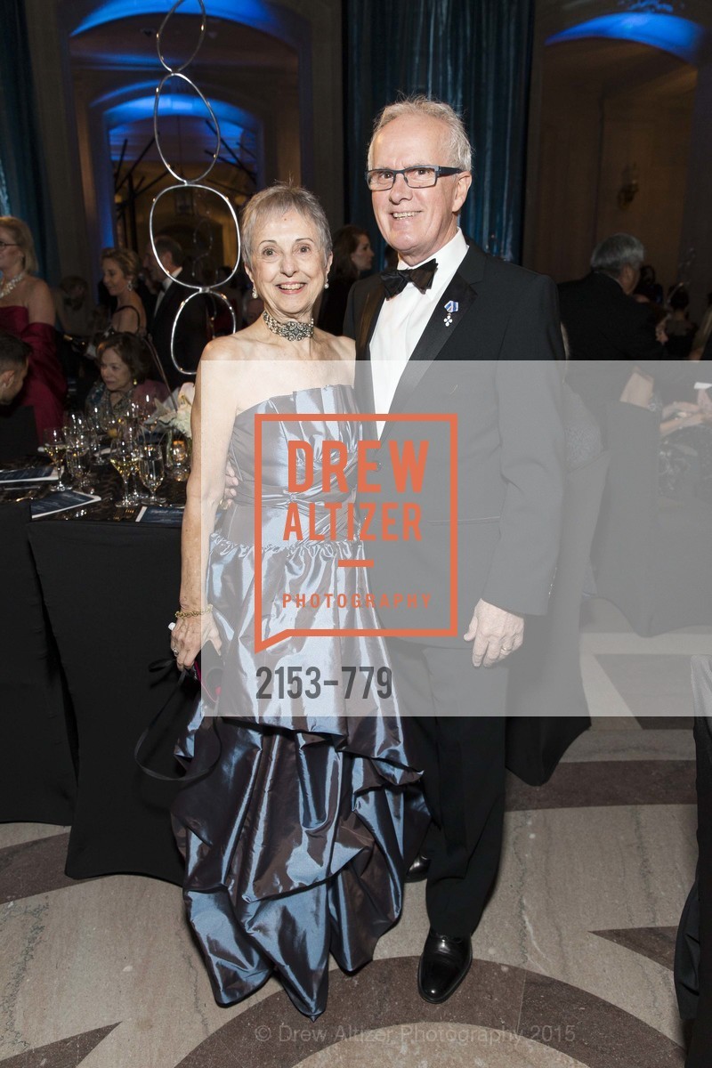 Marlene Tomasson, Helgi Tomasson, San Francisco Ballet 2015 Opening Night Gala, San Francisco City Hall. 1 Dr Carlton B Goodlett Pl, January 22nd, 2015, Photo #2153-779 Marlene Tomasson, Helgi Tomasson, Photo #2153-779