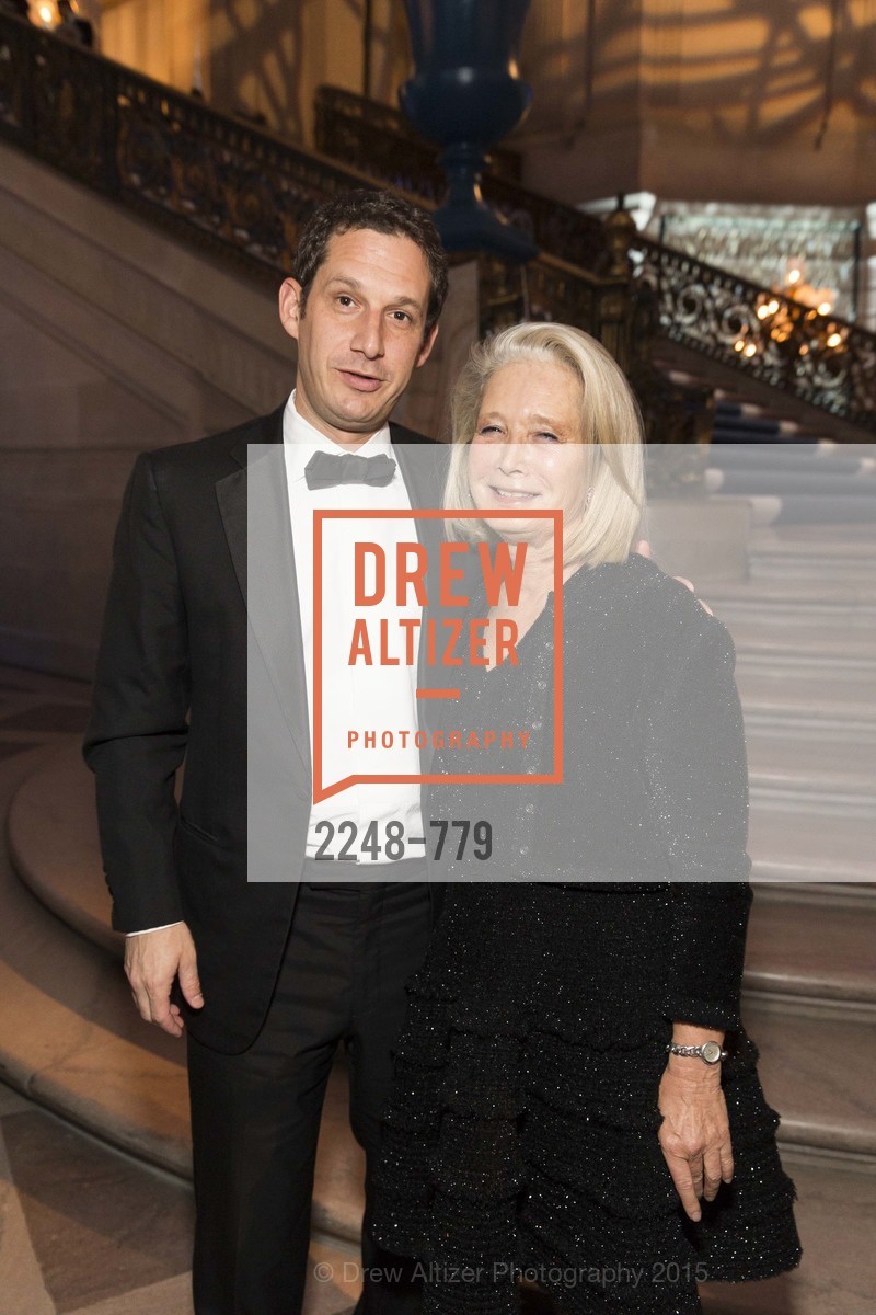 Daniel Lurie, Mimi Haas, San Francisco Ballet 2015 Opening Night Gala, San Francisco City Hall. 1 Dr Carlton B Goodlett Pl, January 22nd, 2015,Drew Altizer, Drew Altizer Photography, full-service agency, private events, San Francisco photographer, photographer california