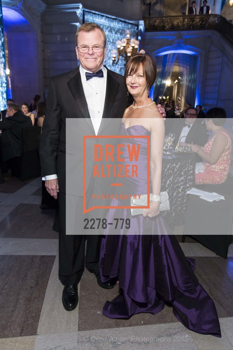 Gary Bridge, Debra Bernard, San Francisco Ballet 2015 Opening Night Gala, San Francisco City Hall. 1 Dr Carlton B Goodlett Pl, January 22nd, 2015,Drew Altizer, Drew Altizer Photography, full-service agency, private events, San Francisco photographer, photographer california
