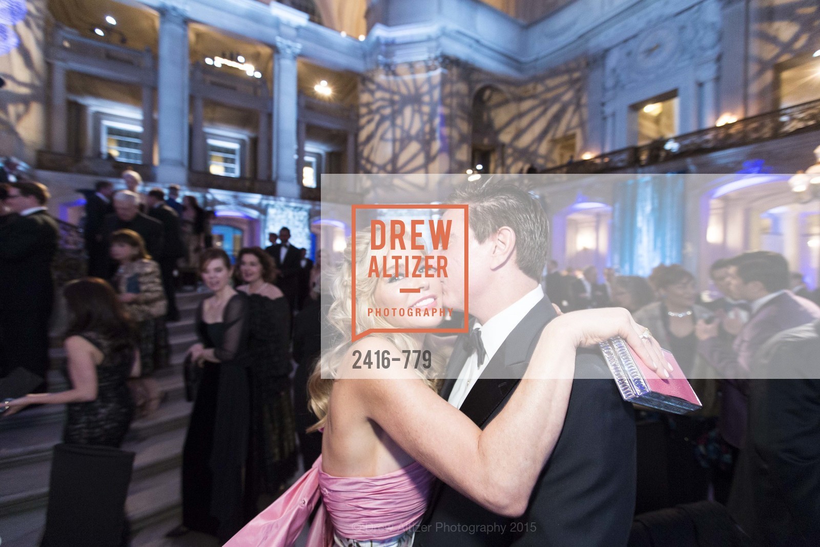 Paula Carano, Bandel Carano, San Francisco Ballet 2015 Opening Night Gala, San Francisco City Hall. 1 Dr Carlton B Goodlett Pl, January 22nd, 2015, Photo #2416-779 Paula Carano, Bandel Carano, Photo #2416-779